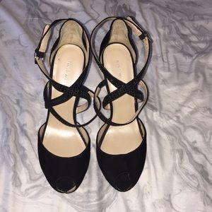 NINE WEST just maybe peep toe pumps size:9